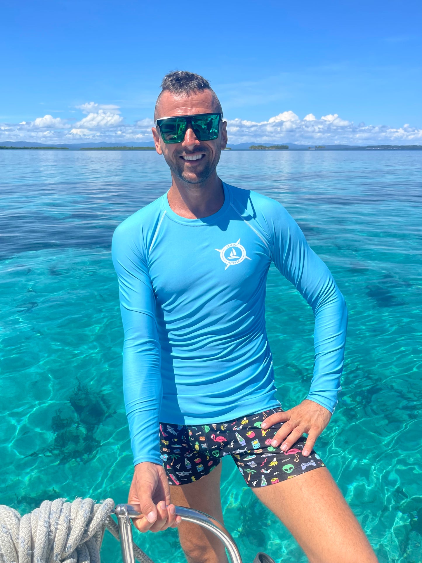 Rash guard for men