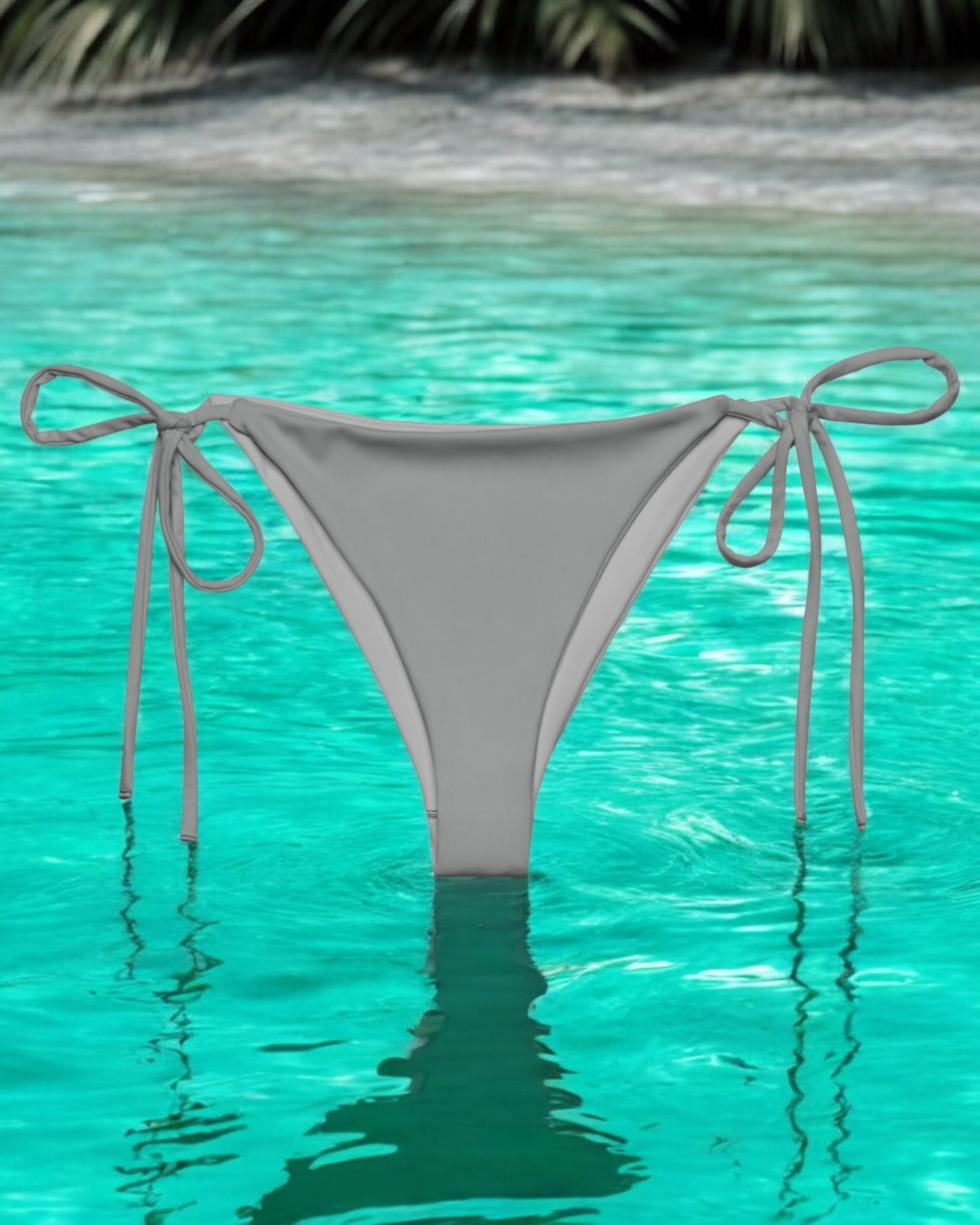 Grey Swimsuit Bottom