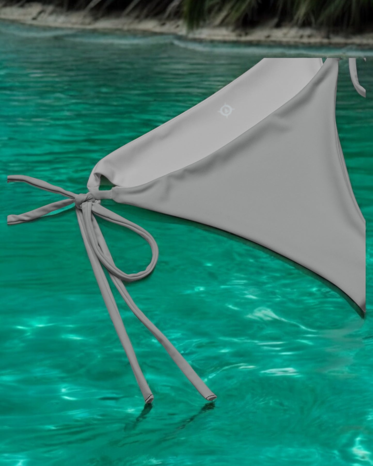 Grey Swimsuit Bottom